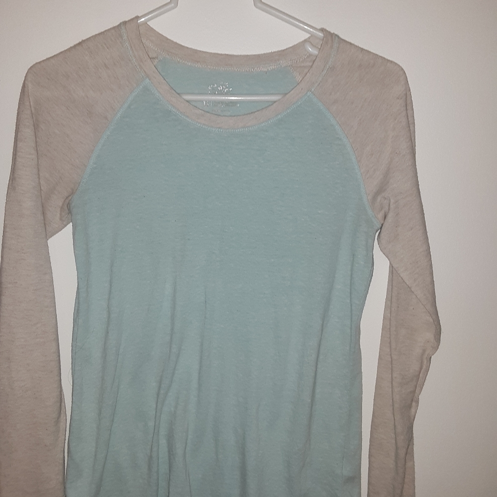 Teal Baseball Tee